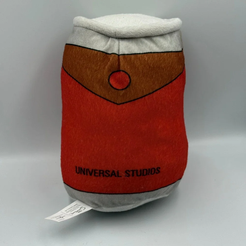 Universal Studios The Simpsons Duff Lite Beer Can Plush Toy Collectible 9.5